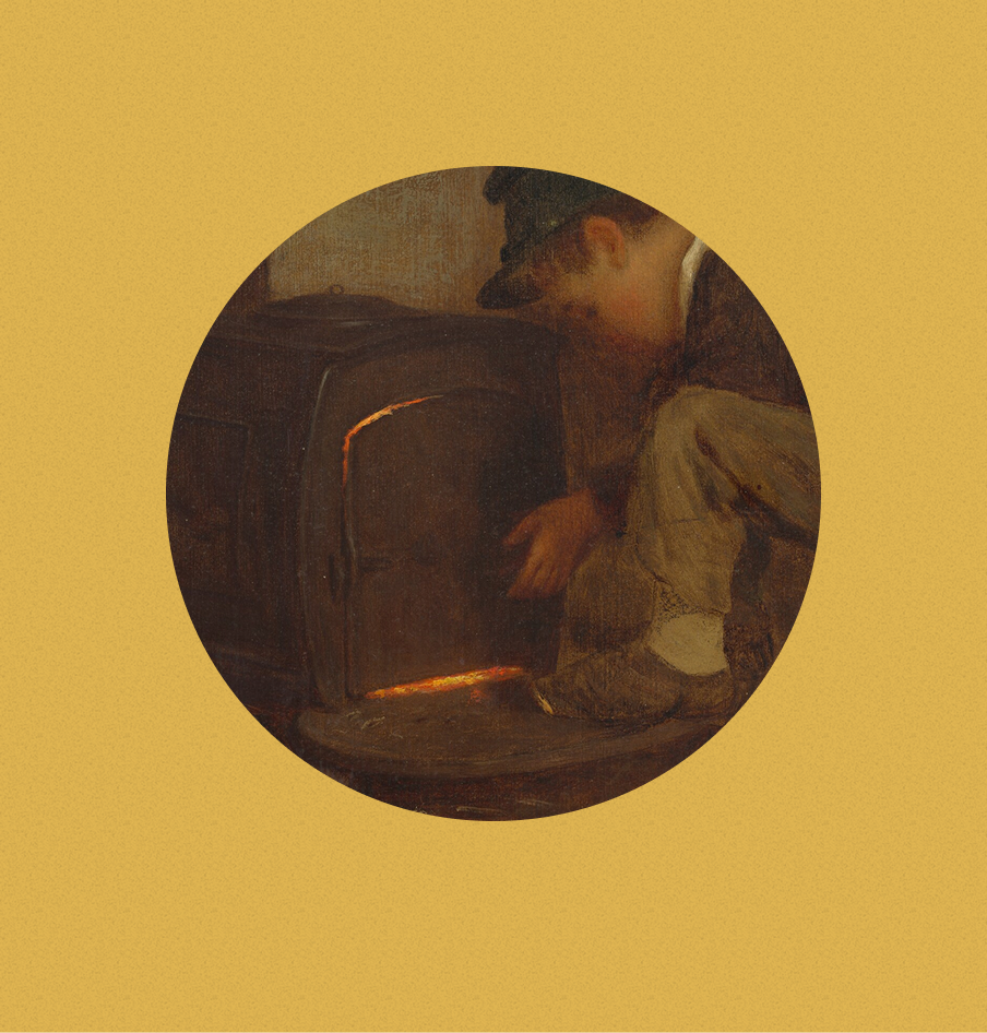 “The Early Scholar”, Eastman Johnson, c. 1865
