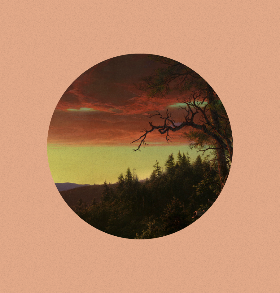 “Twilight in the Wilderness”, Frederic Edwin Church, 1860