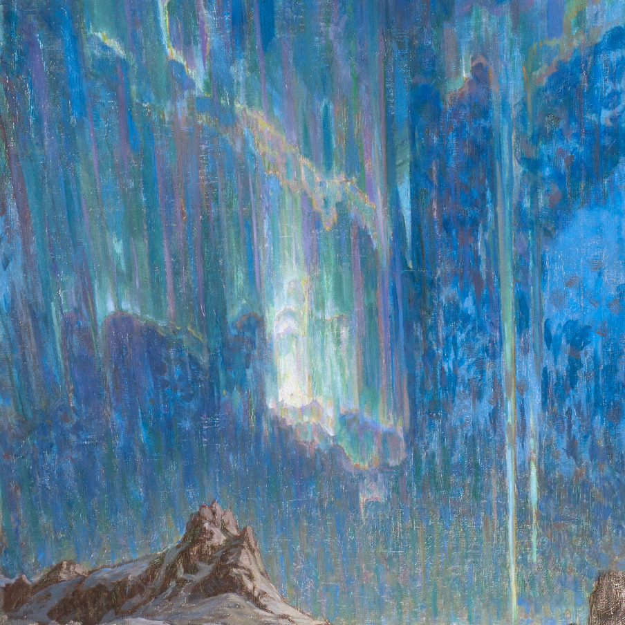 “Northern Lights. Study from North Norway”, Anna Boberg (1864–1935)