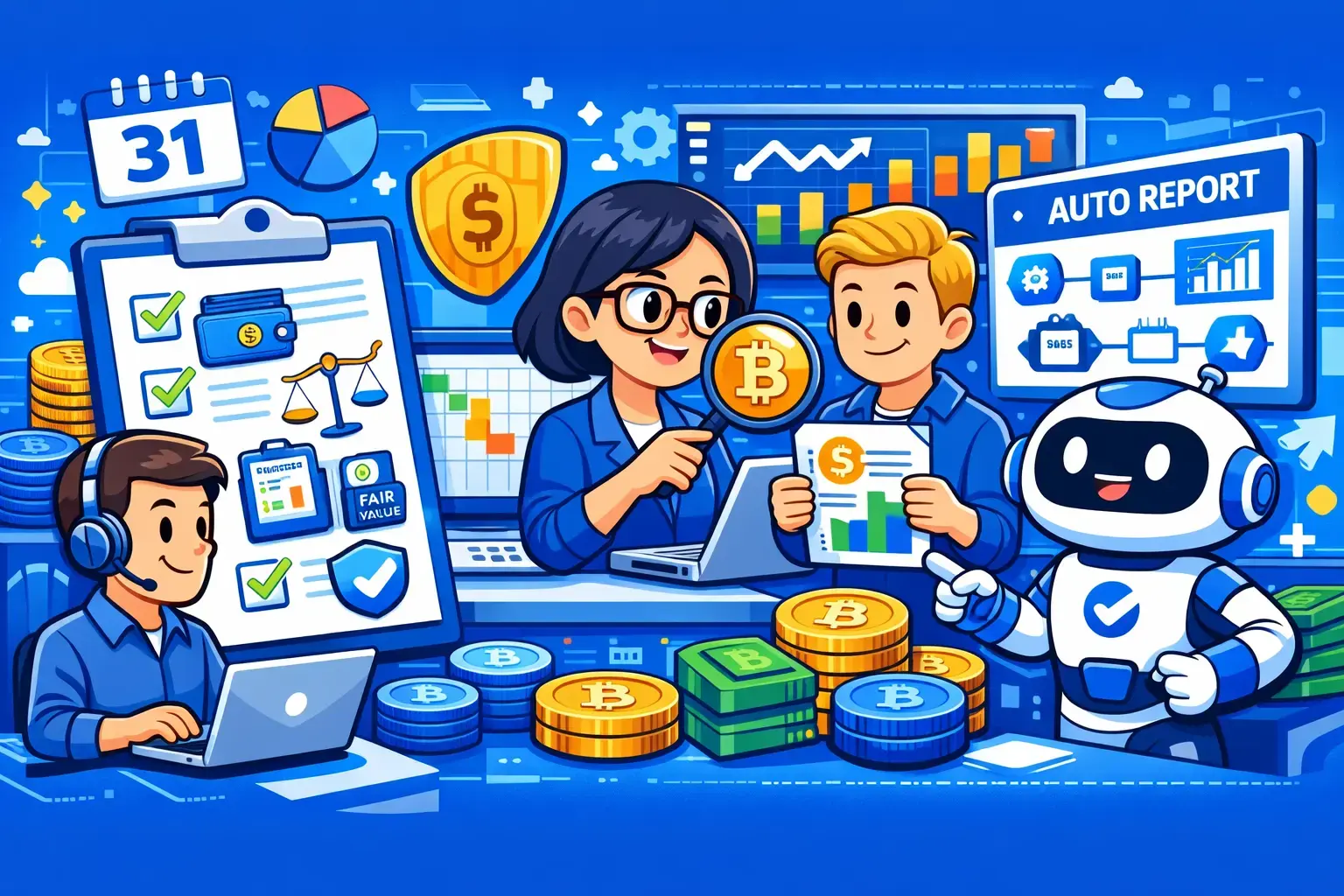 Crypto Finance Month-End Close