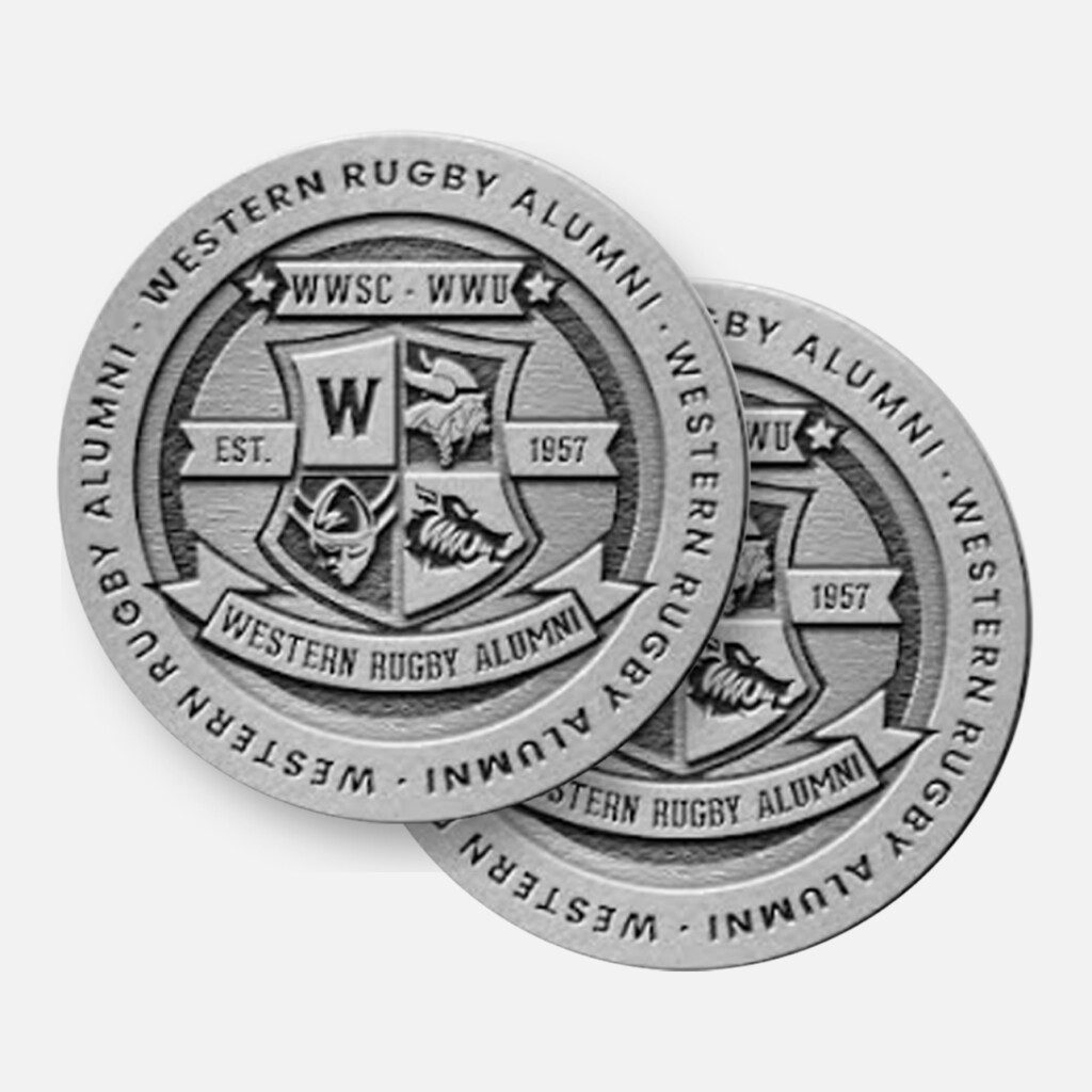 1 inch Zinc Cast Coin