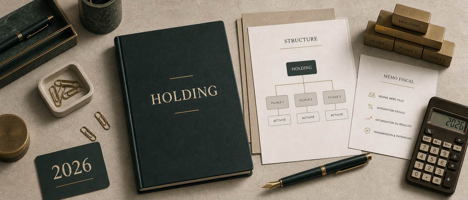 Créer une holding en 2026 : Tout ce que vous devez savoir