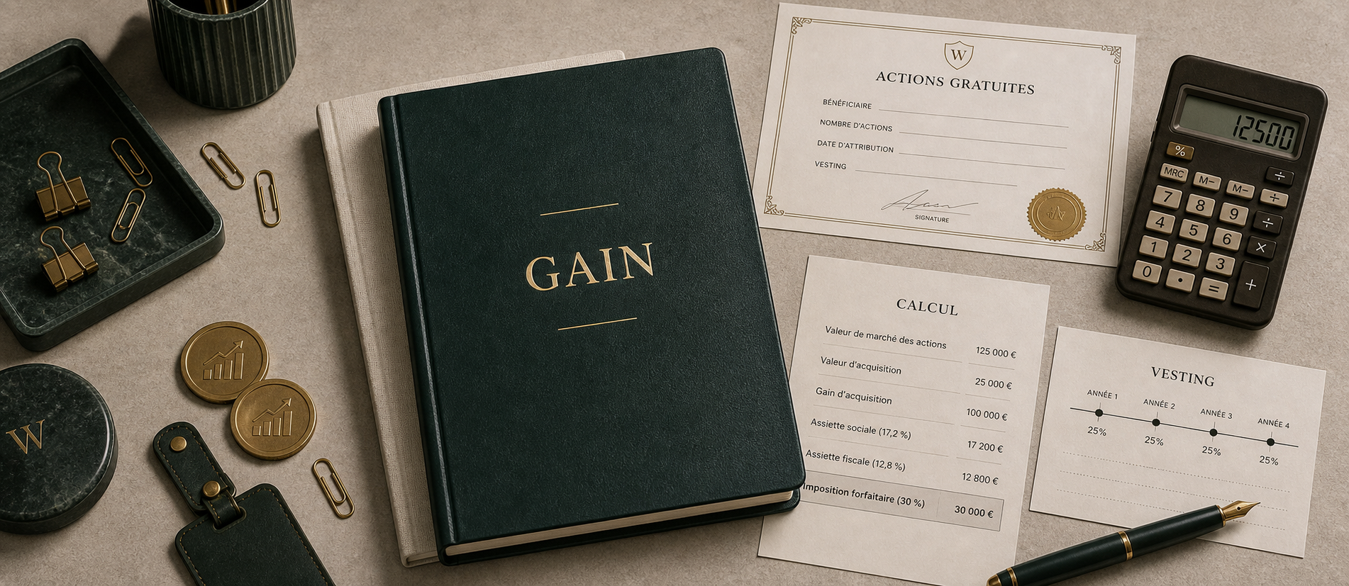 Gain d’acquisition des actions gratuites : comment ça fonctionne ?