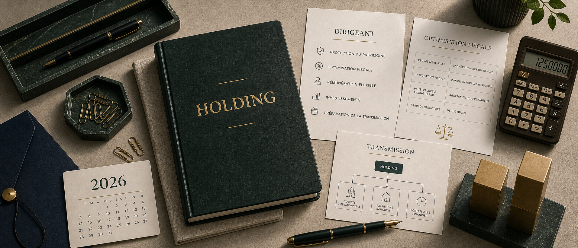 Zoom sur les avantages d’une holding pour le dirigeant en 2026
