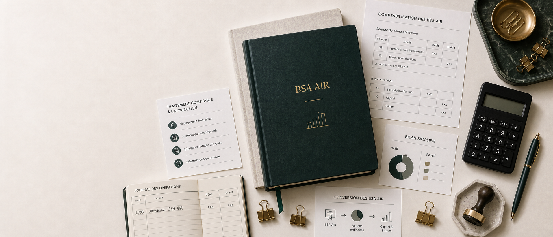 Comptabilisation des BSA Air : Notre guide pratique