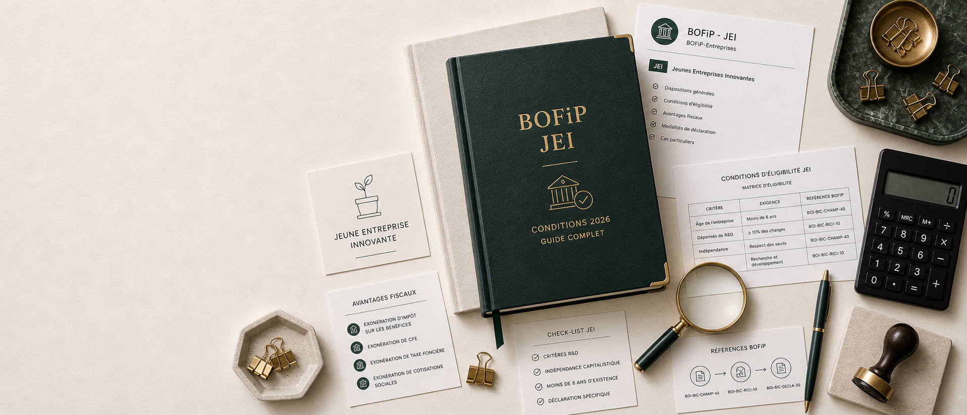 Conditions JEI 2026 : Guide complet sur le BOFiP