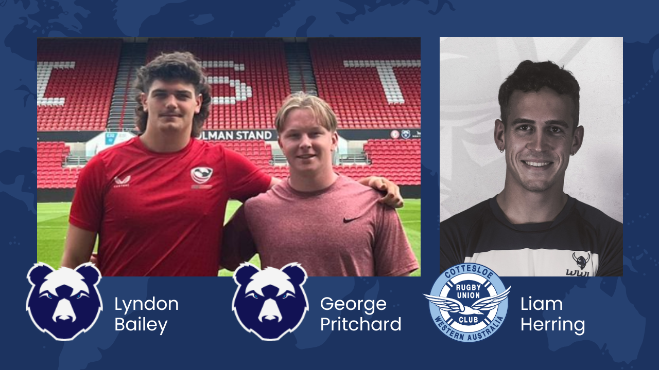 WWU Rugby Athletes Gain International Experience with Bristol Bears and Cottesloe Rugby Club
