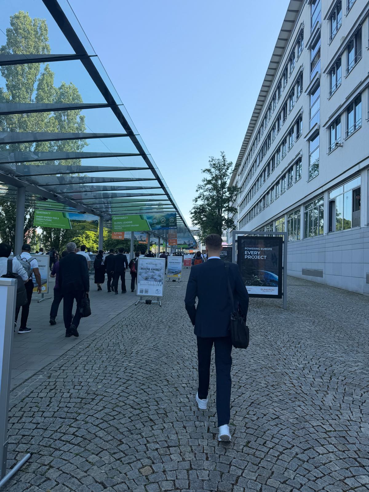 Ankunft auf der Intersolar Europe 2026