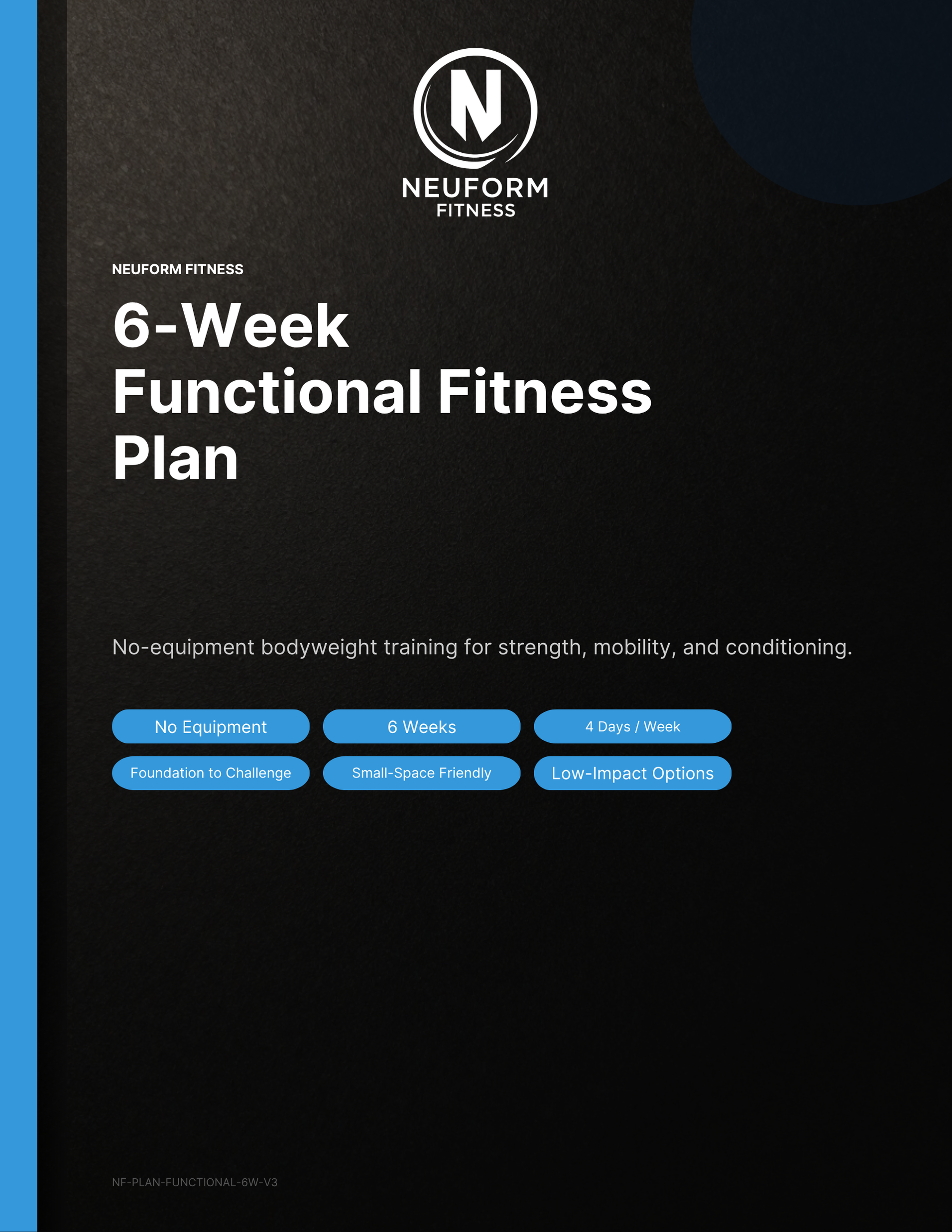 6-Week Functional Fitness Plan preview enlarged