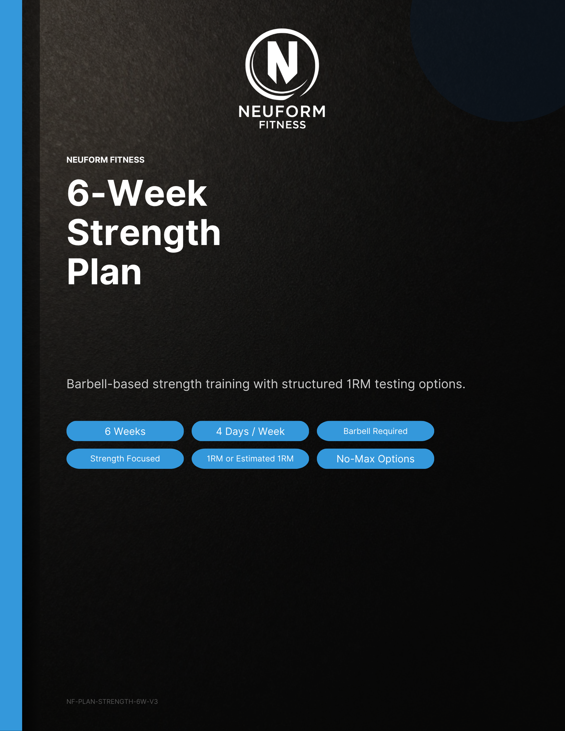 6-Week Strength Plan preview enlarged