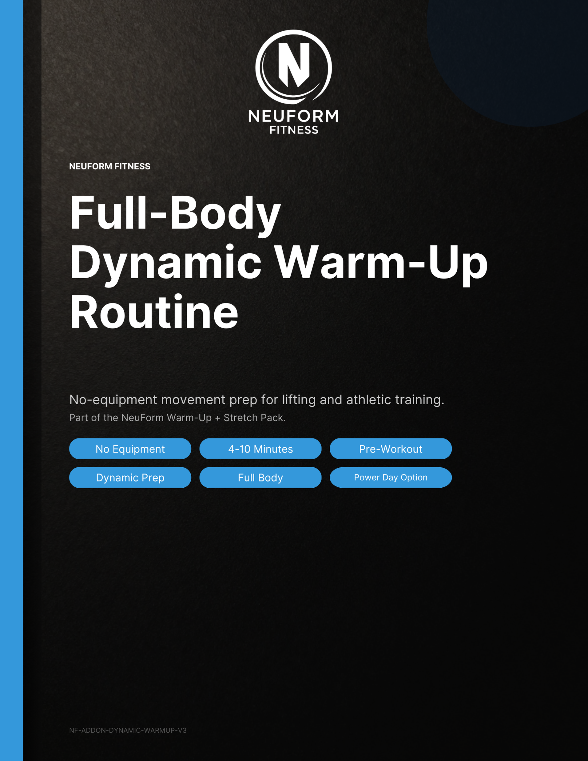 Full-Body Dynamic Warm-Up Routine preview enlarged