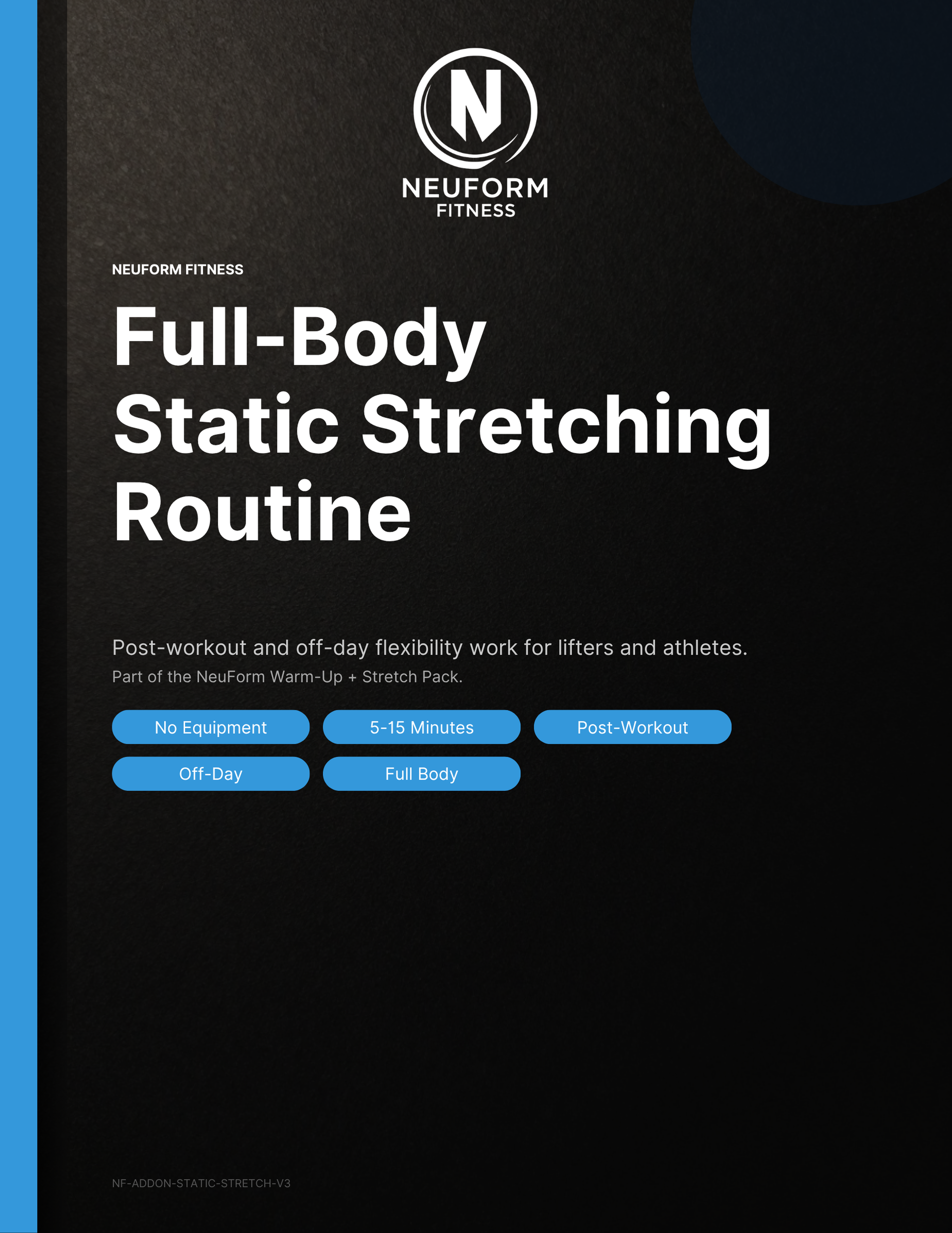 Full-Body Static Stretching Routine preview