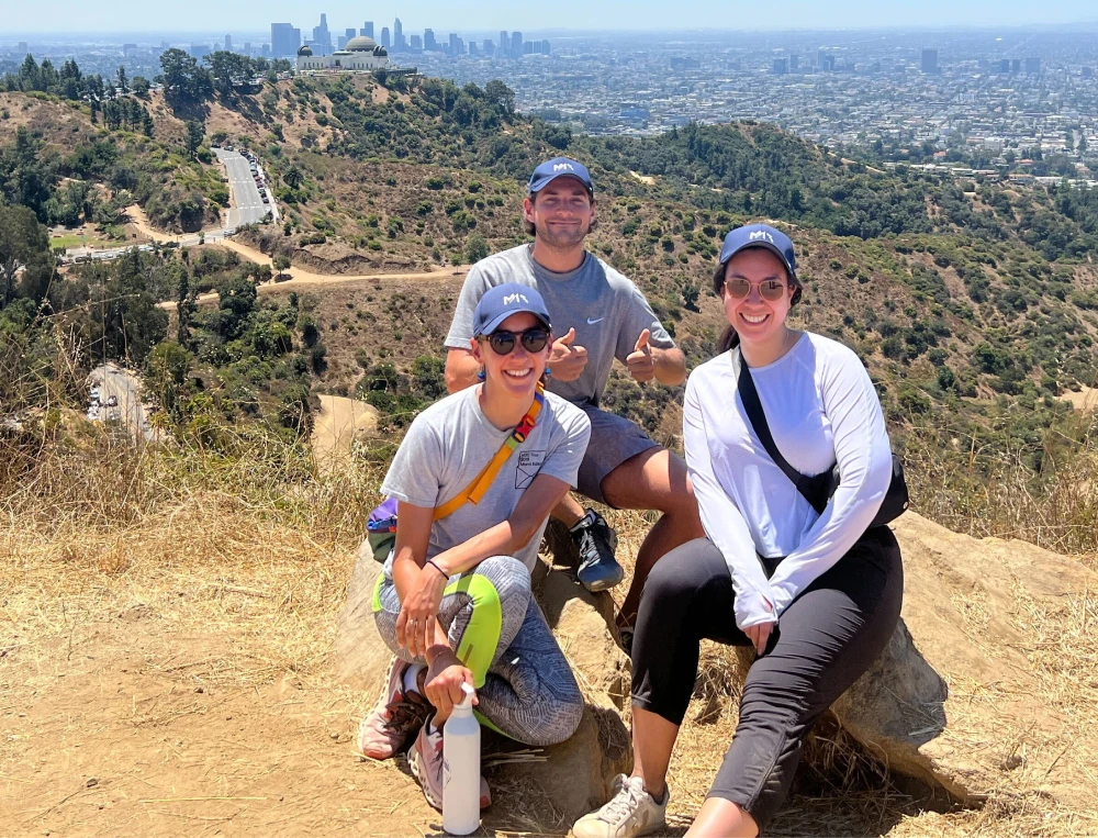M13 interns tour a portfolio company