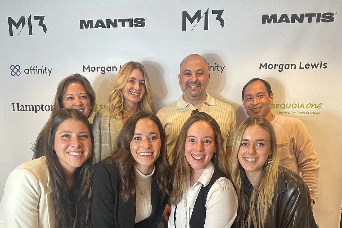 M13 interns visit with a founder.