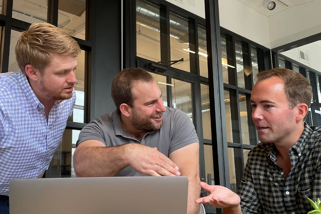M13 interns tour a portfolio company