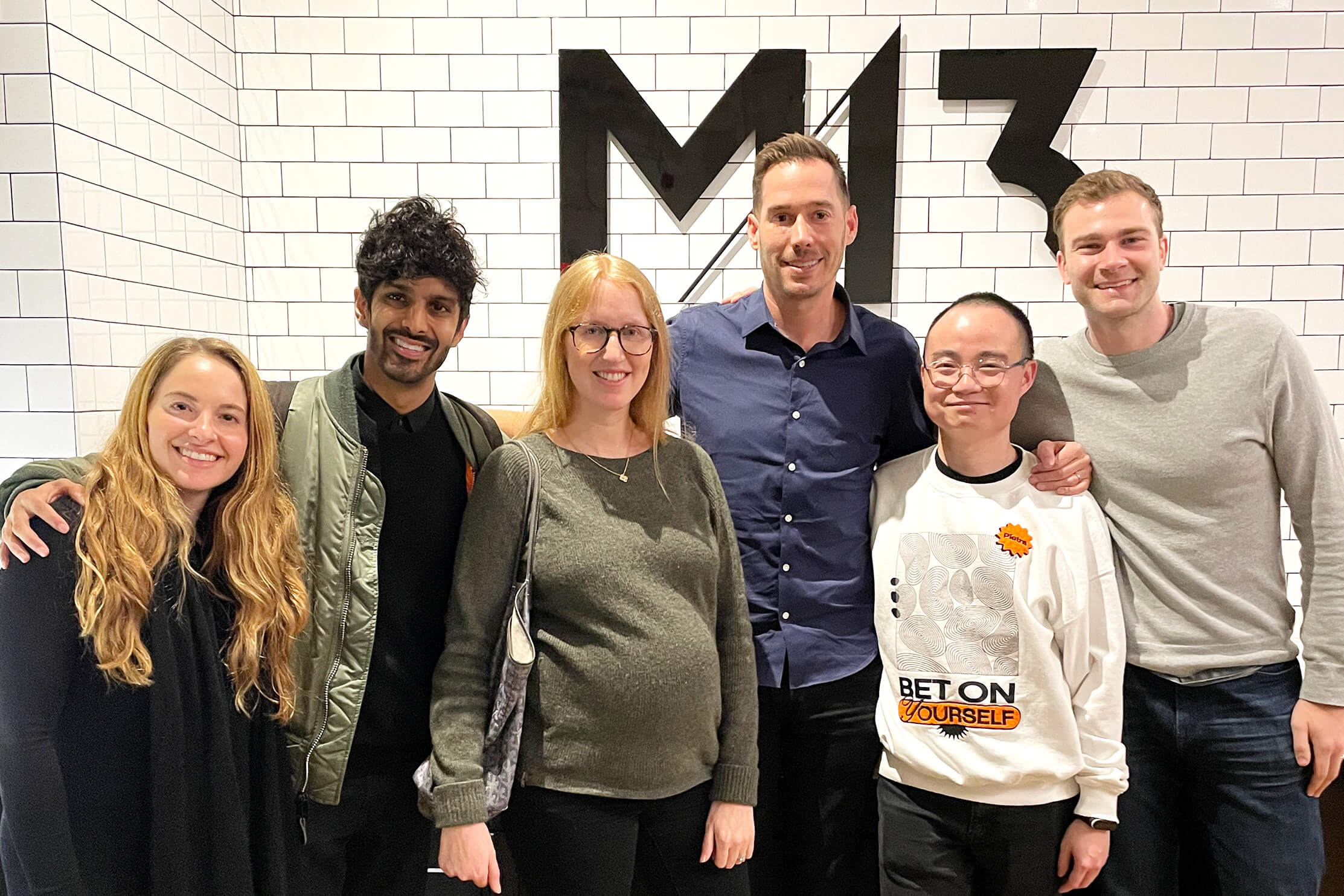 Our most recent class of M13 interns met with some of our founders—including Michael Chime, CEO of Prepared—during their program.