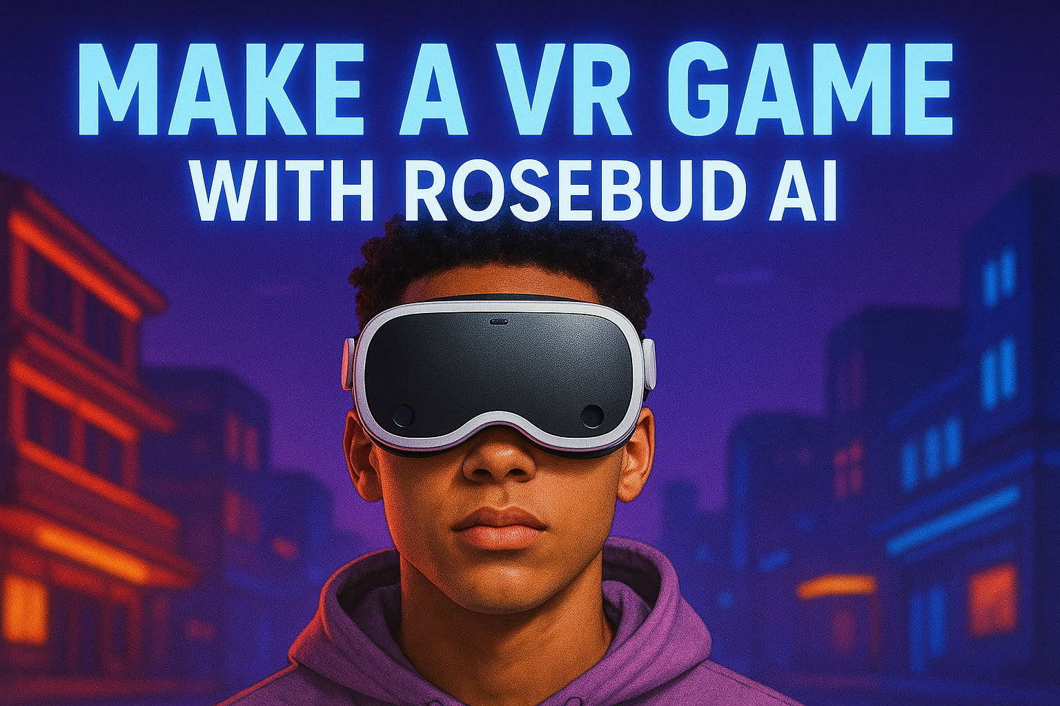 How to Create a VR Game Using Rosebud AI