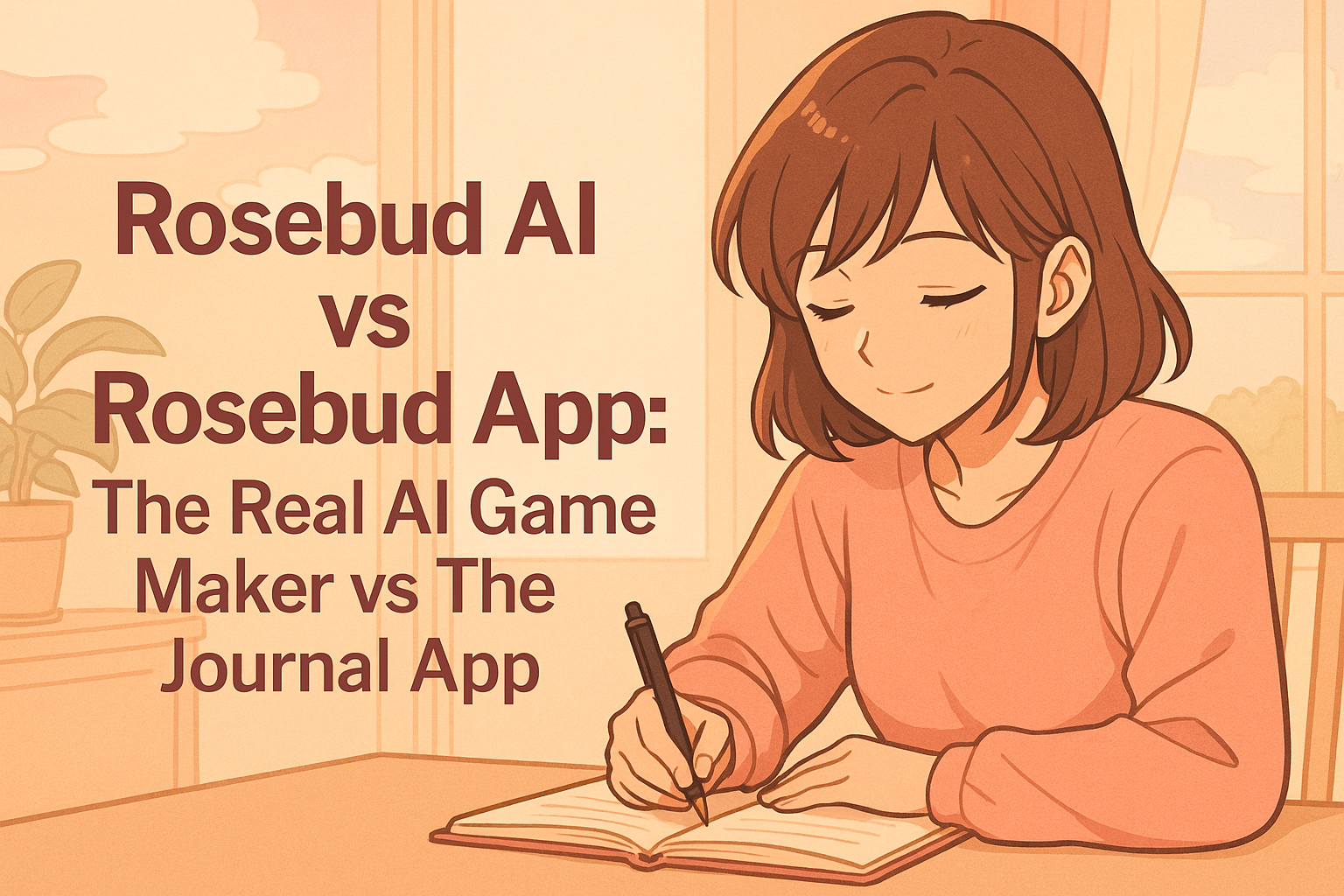 Rosebud AI vs The Rosebud Journal App: How to Create Games with AI (Not Just Journal)