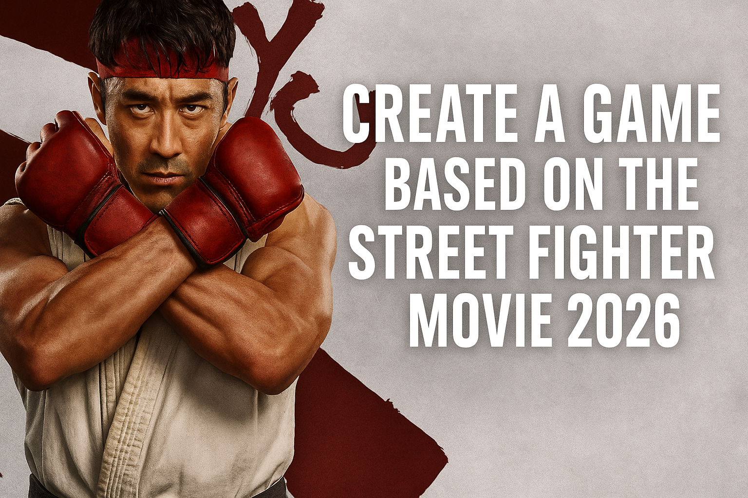 Street Fighter Movie 2026 Meets Artificial Intelligence: Create and Publish Your Own Fighting Game on Google Play Games