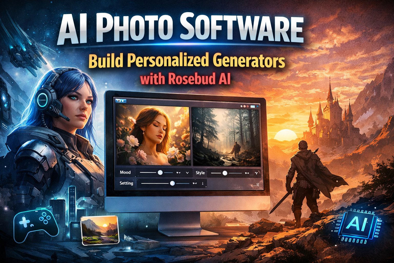 Photo Software: AI Photo Generators ideas (Rosebud AI)