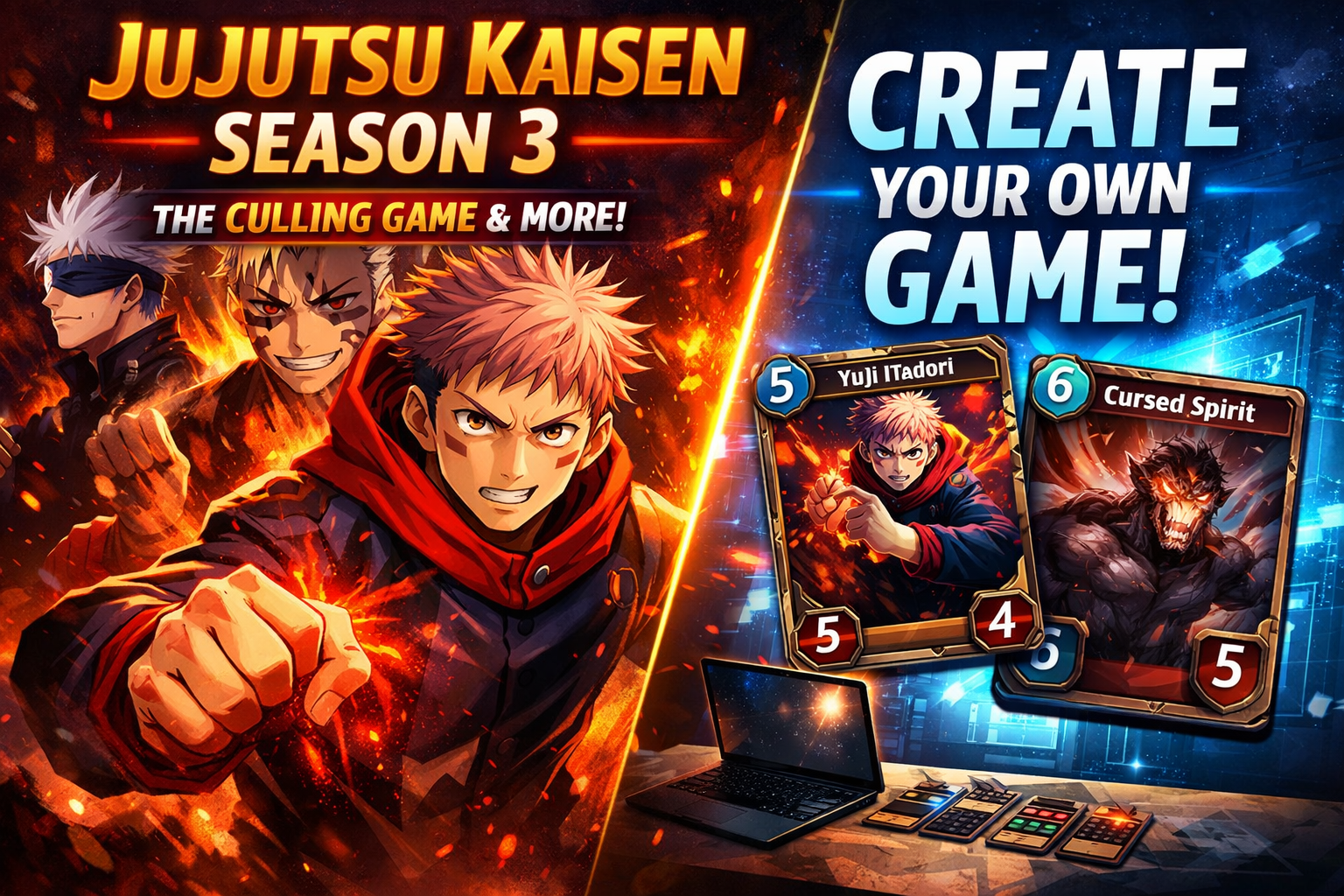 Jujutsu Kaisen Season 3: Story, Release Timeline & How to Create a Game with Rosebud AI
