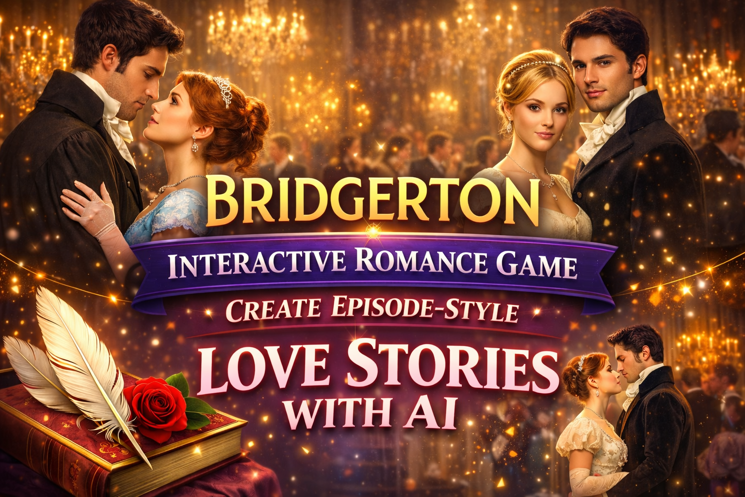 Bridgerton Interactive Romance Game: Create Episode-Style Romance Stories with AI