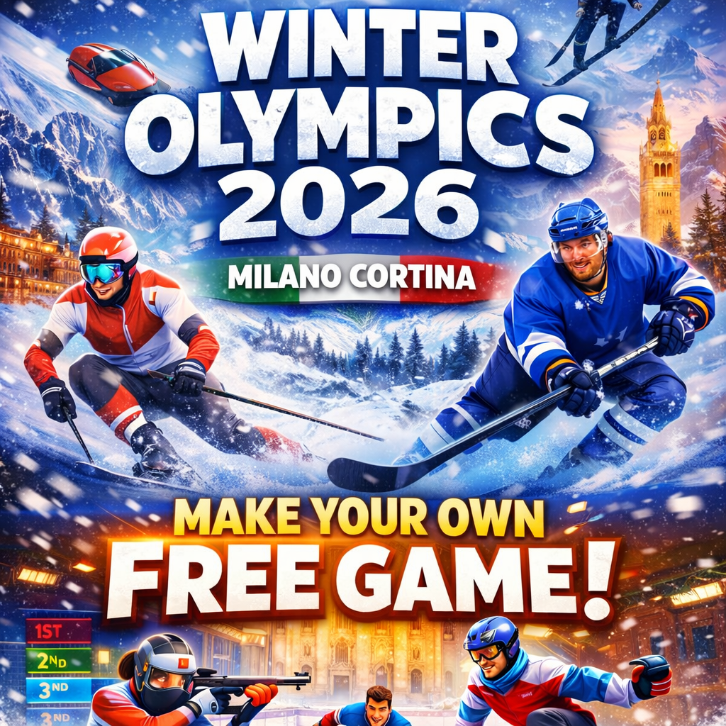 Winter Olympics 2026: all you need to know (and how to make your own game)