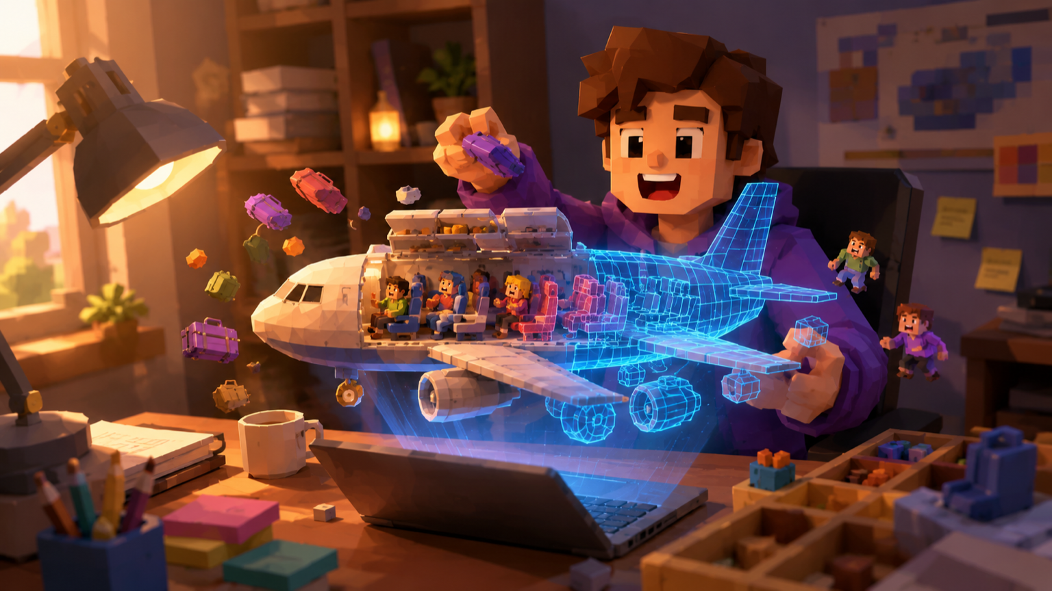 How to Make Your Own Dear Passengers-Style Plane Chaos Game (No Code)
