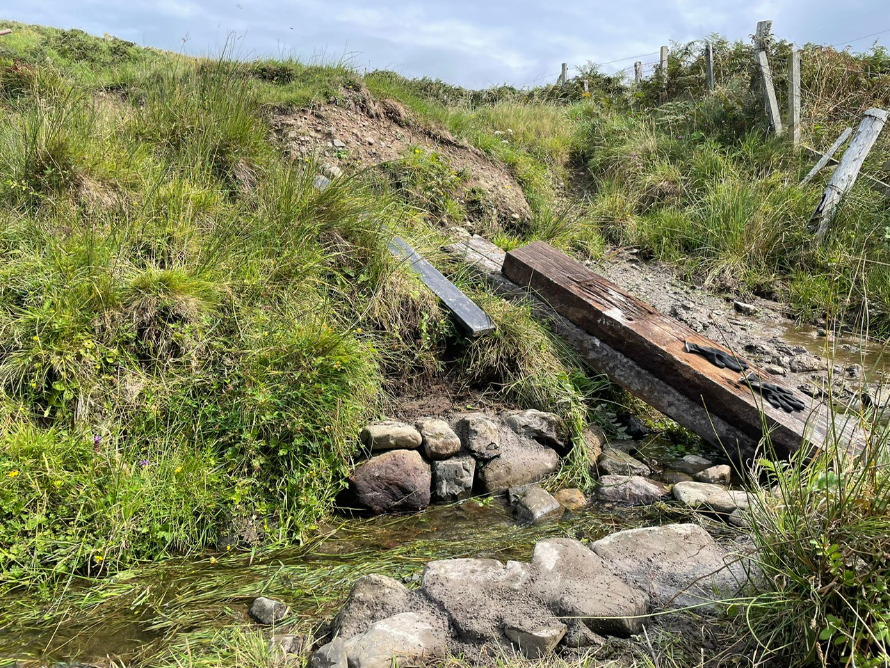 Langdale Clifftop - alternative route
