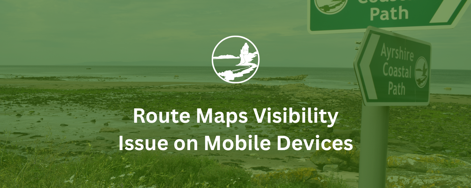 Route Maps Visibility Issue on iOS Devices