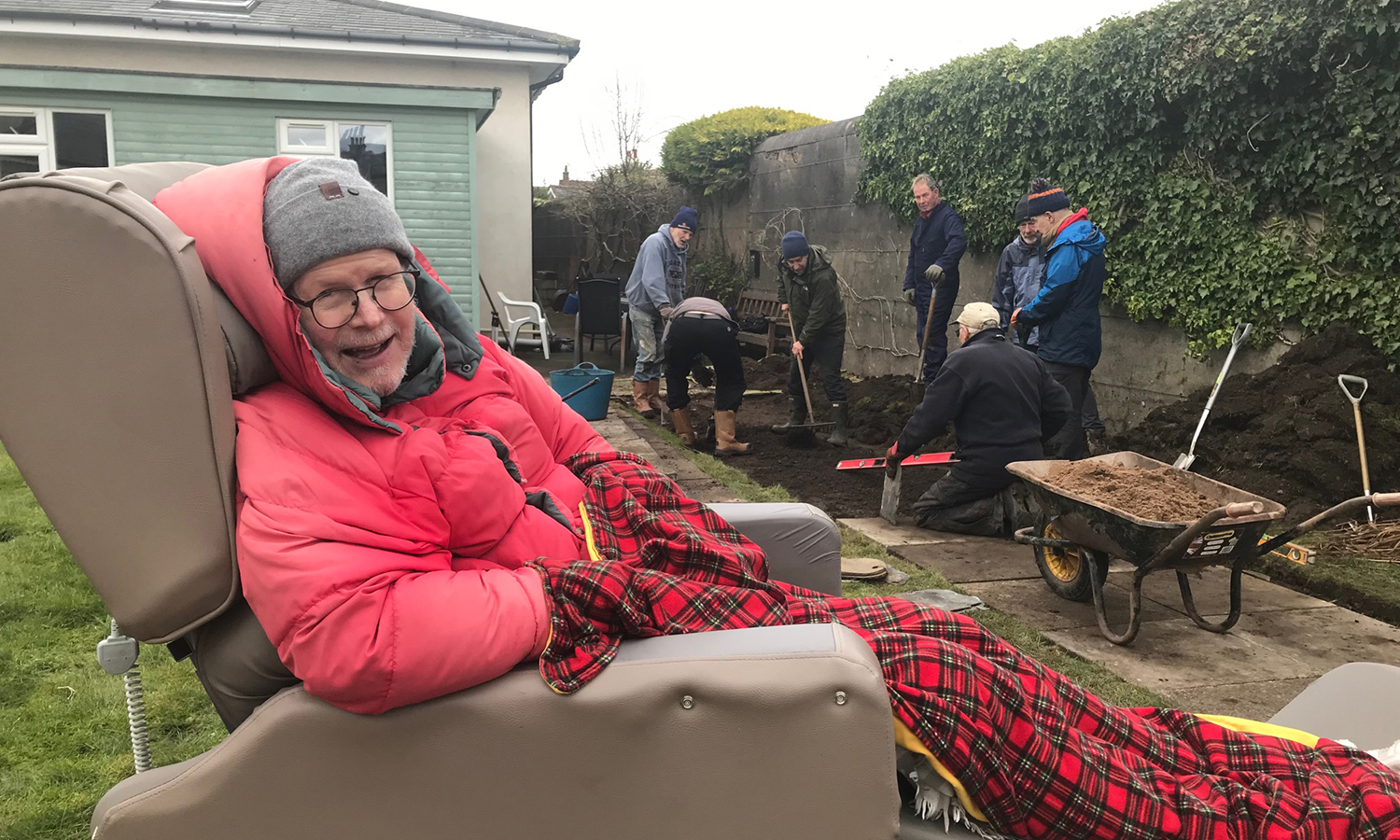 ACP Pathminders Celebrate Garden Transformation 