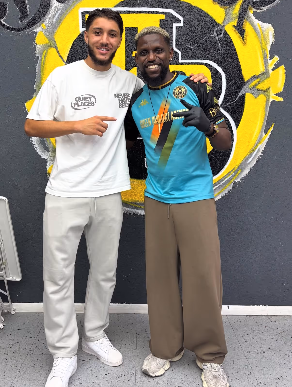 Jaouen Hadjam haircut at Fineboy Barbershop Bern