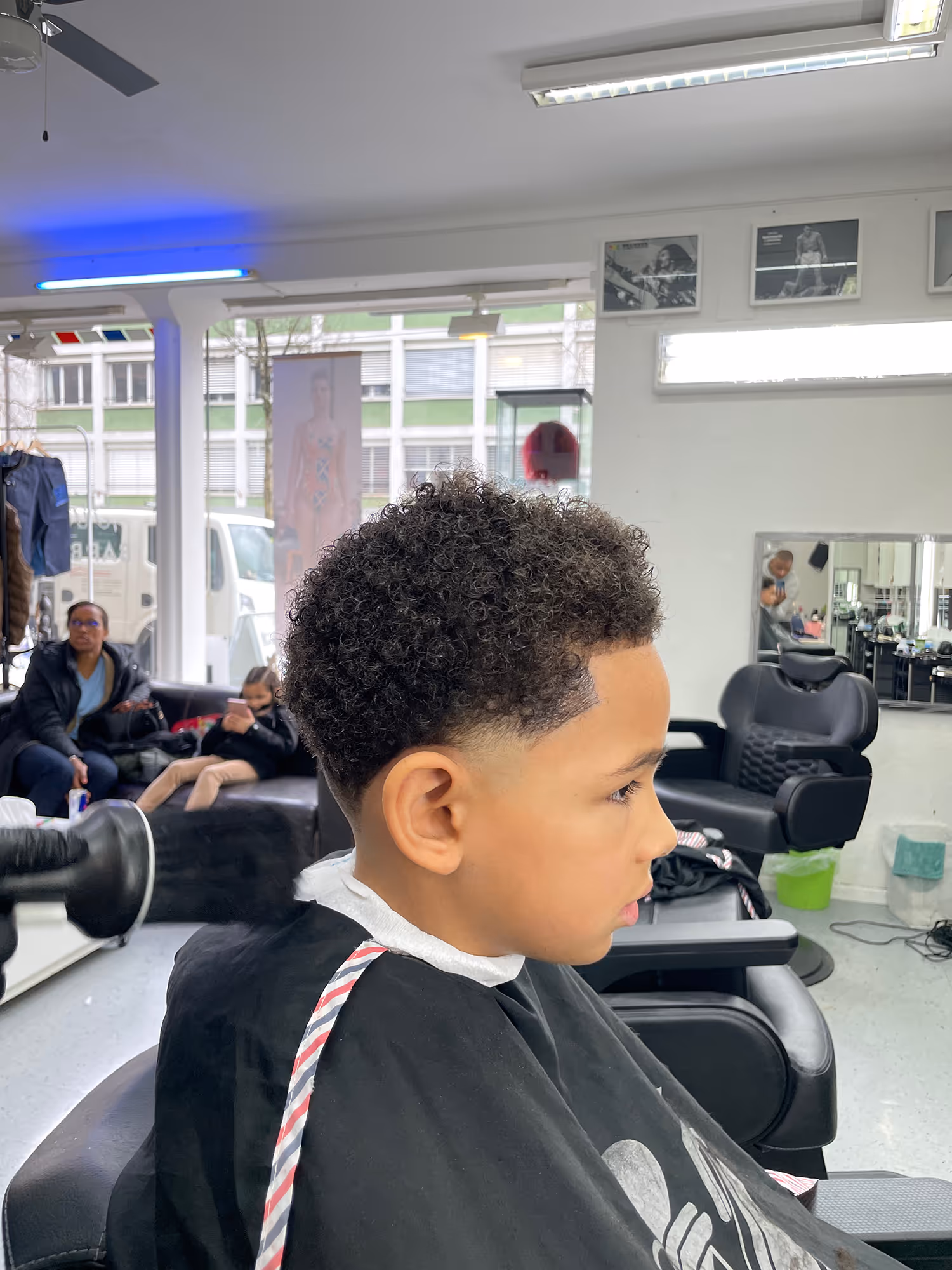 Children's fade style at Fineboy Barbershop Bern