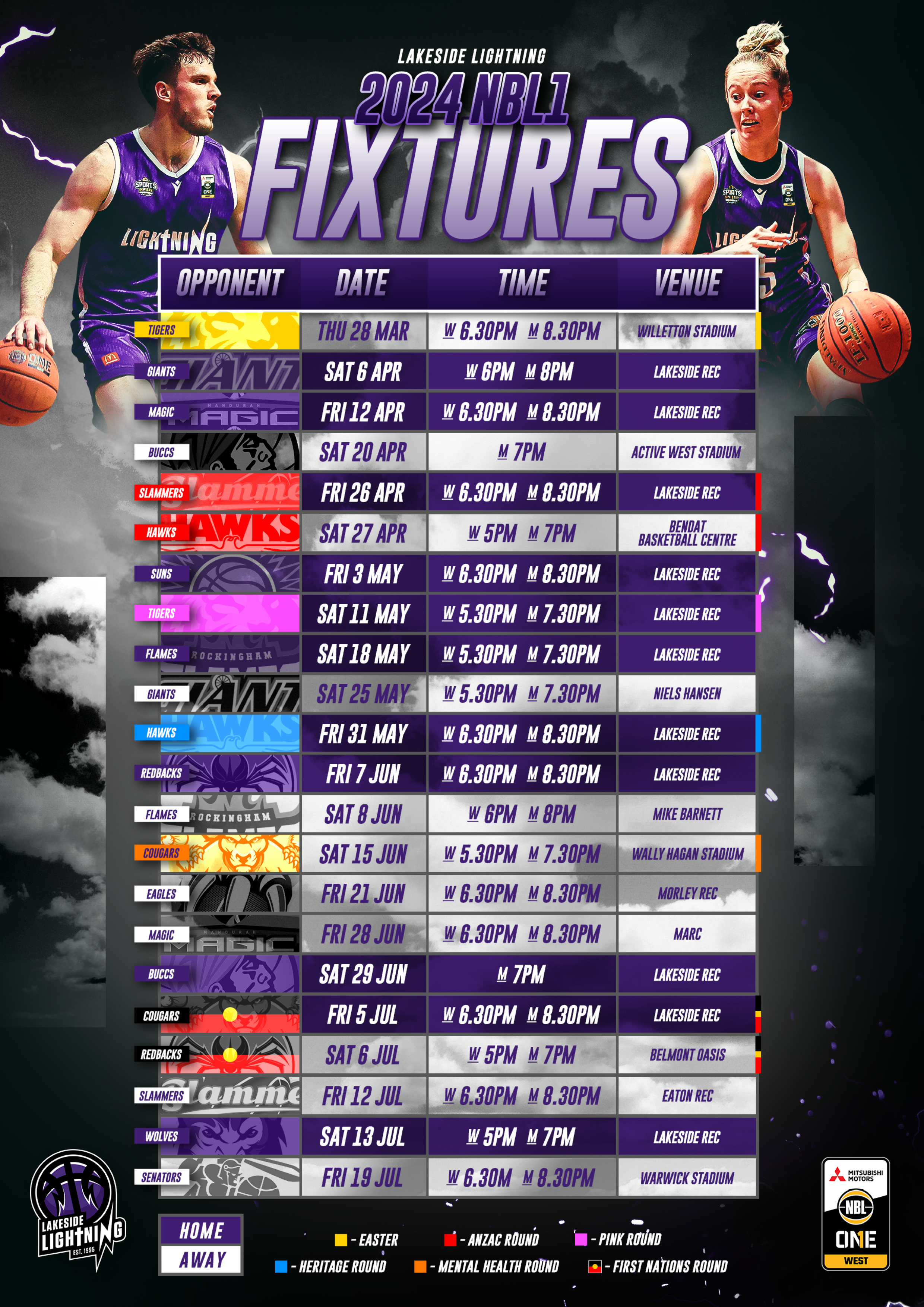 2024 Lightning Fixtures