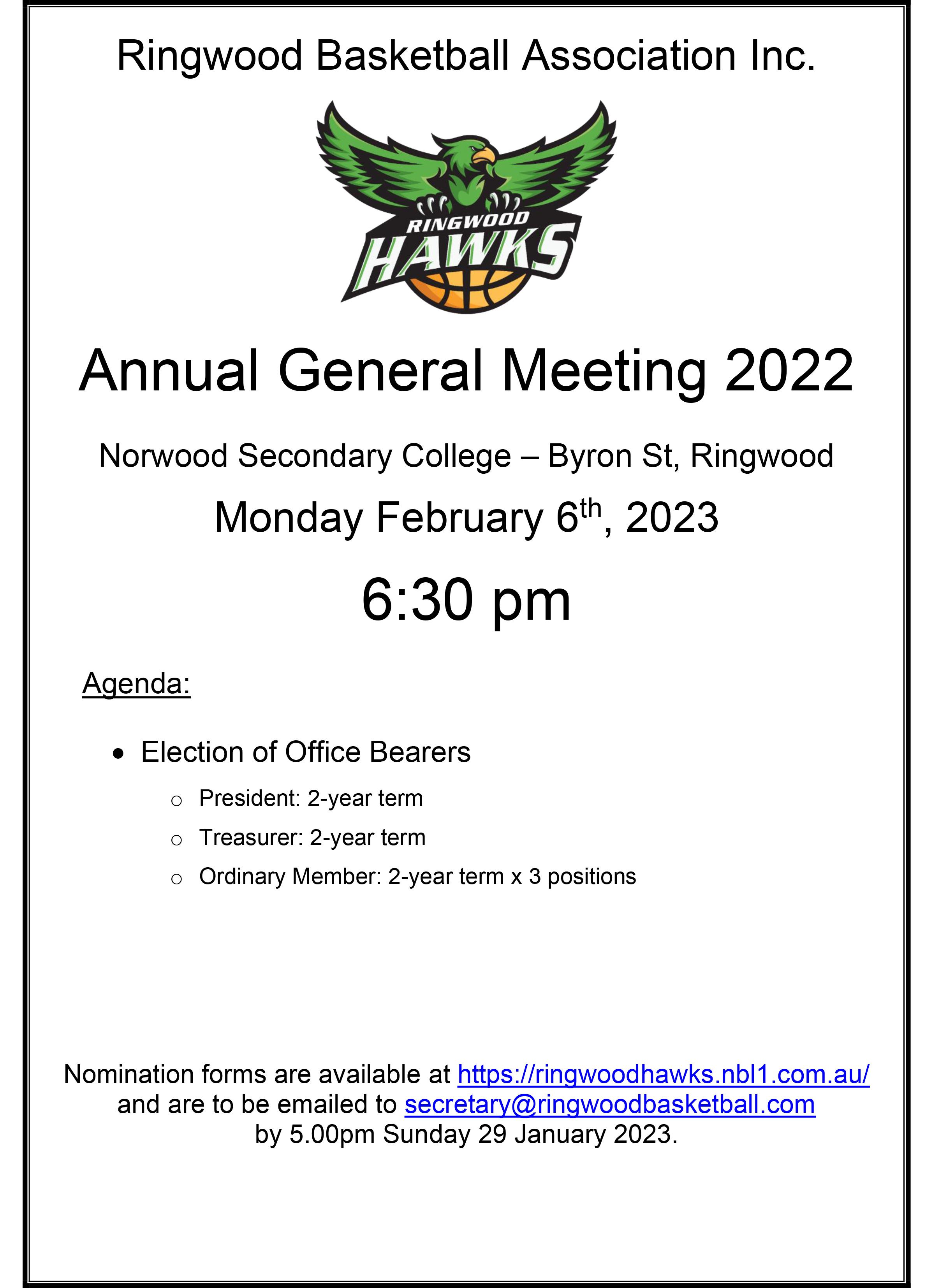 2023 Rba Agm Flyer