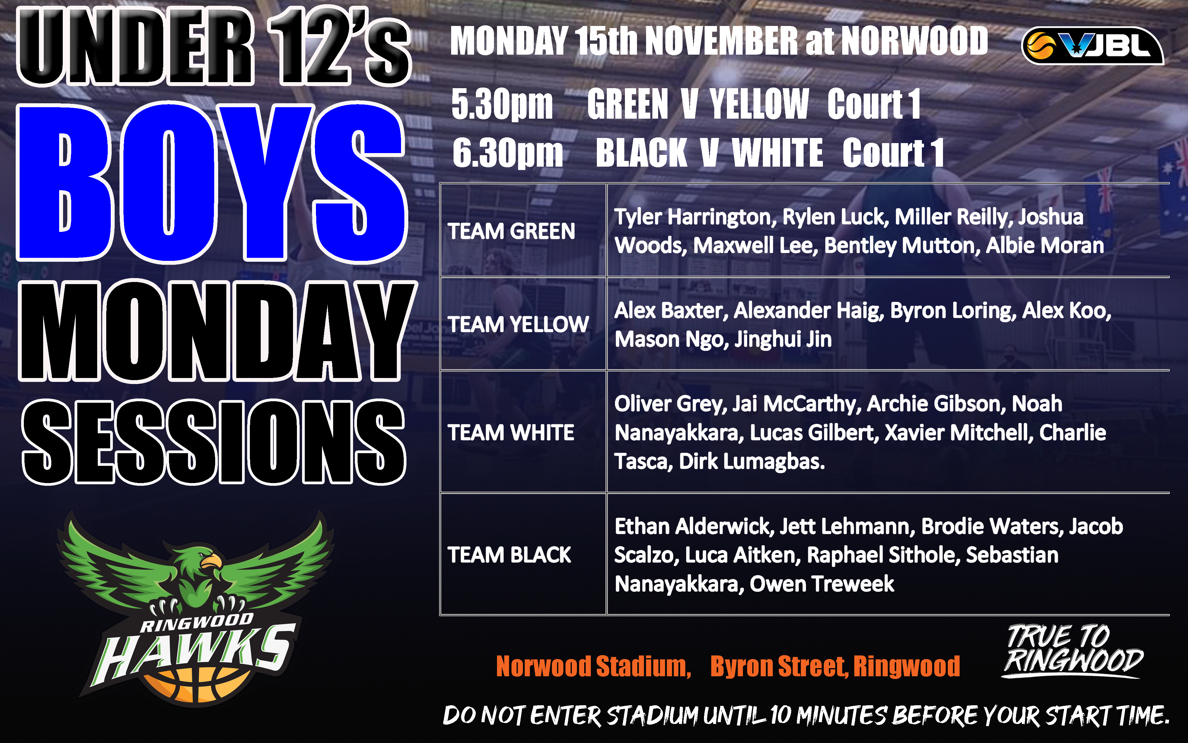 2022 Vjbl Scrimmage Team12b Mondayf