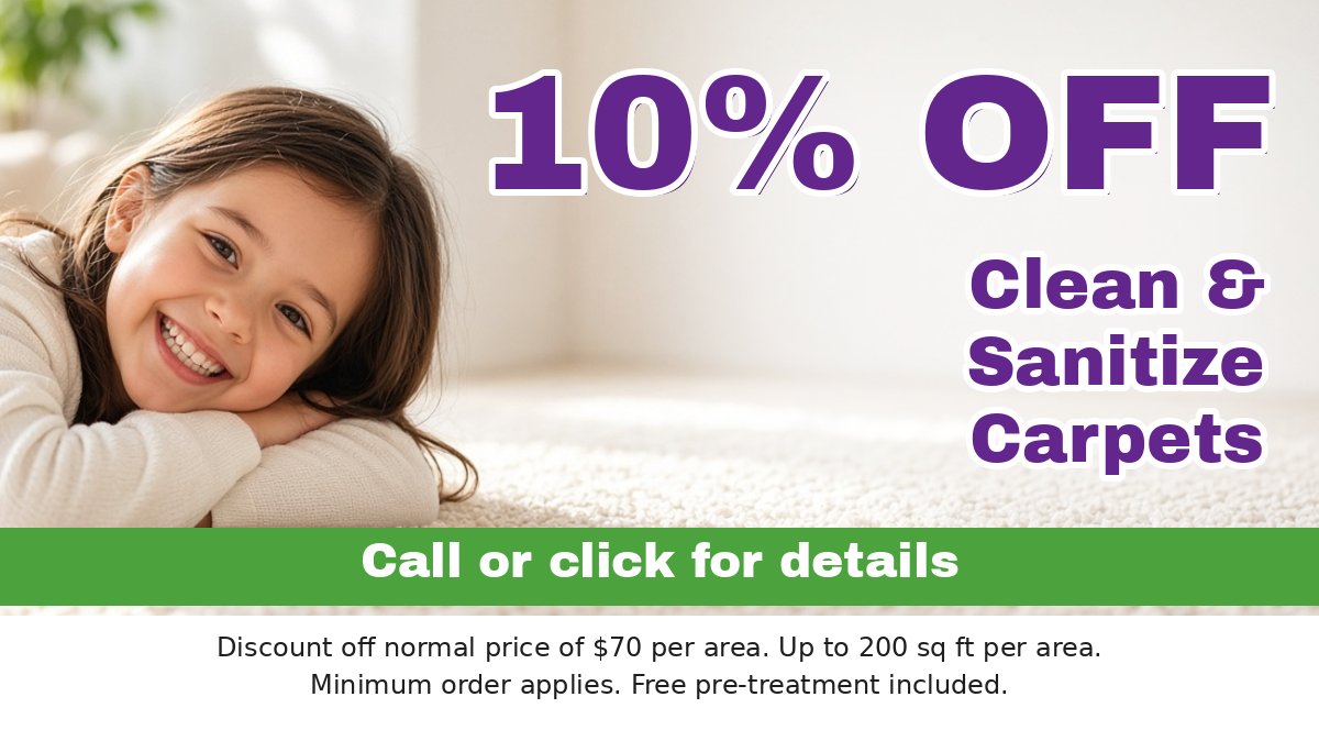 10% off carpet cleaning