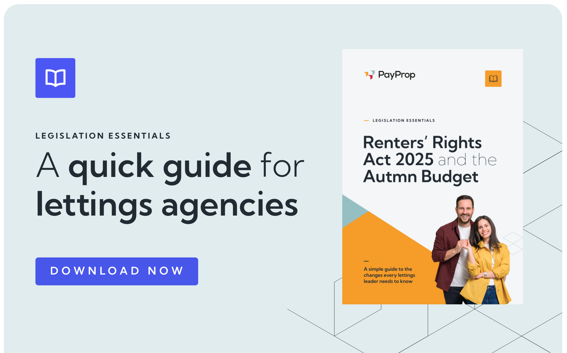 Legislation Essentials eBook designed for lettings agencies