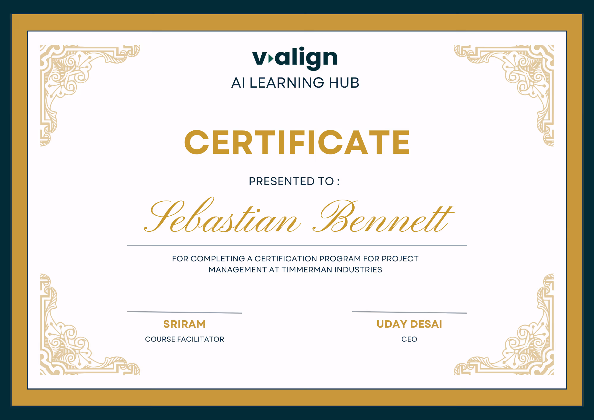 Artificial Intelligence Certitication