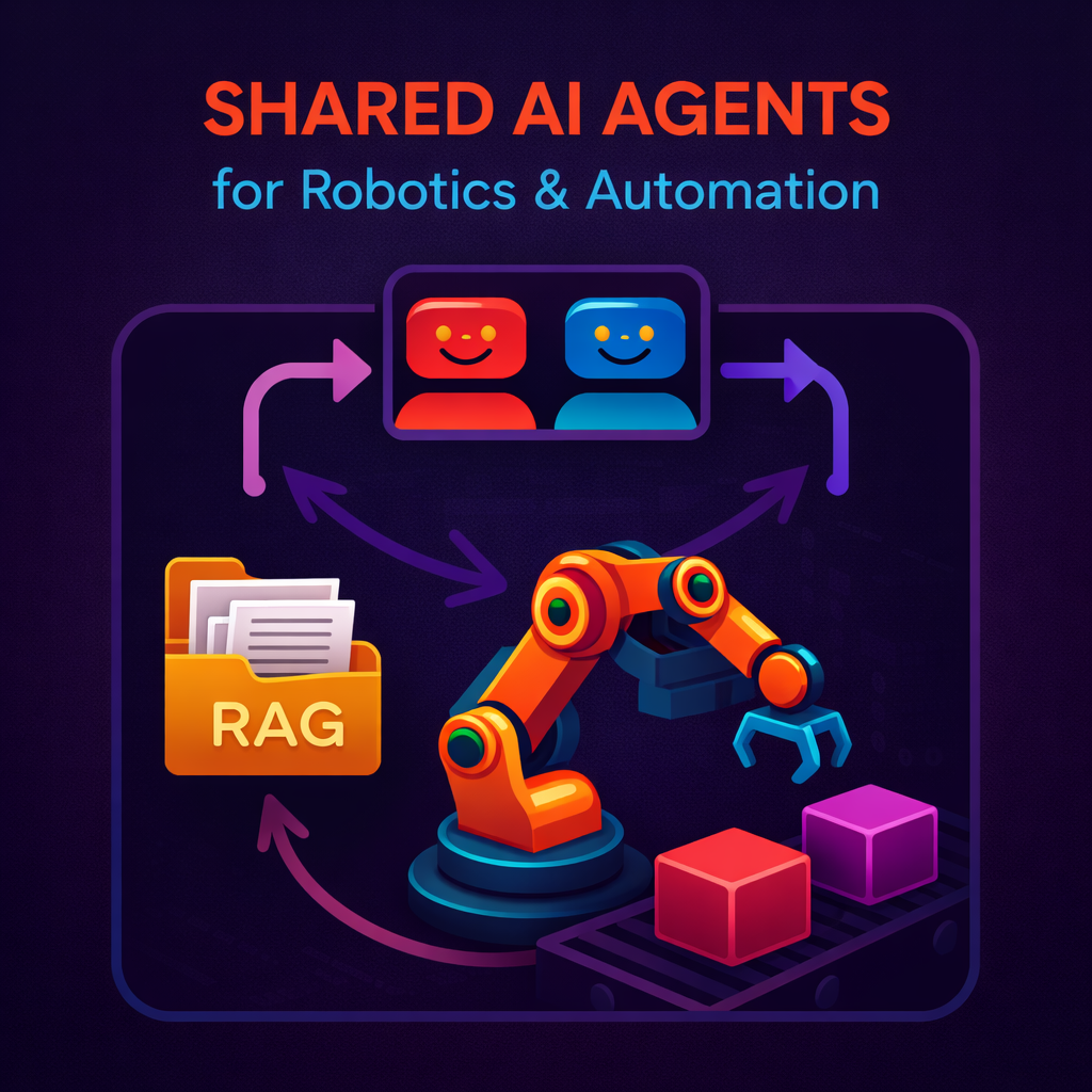 Shared AI agents and private RAG