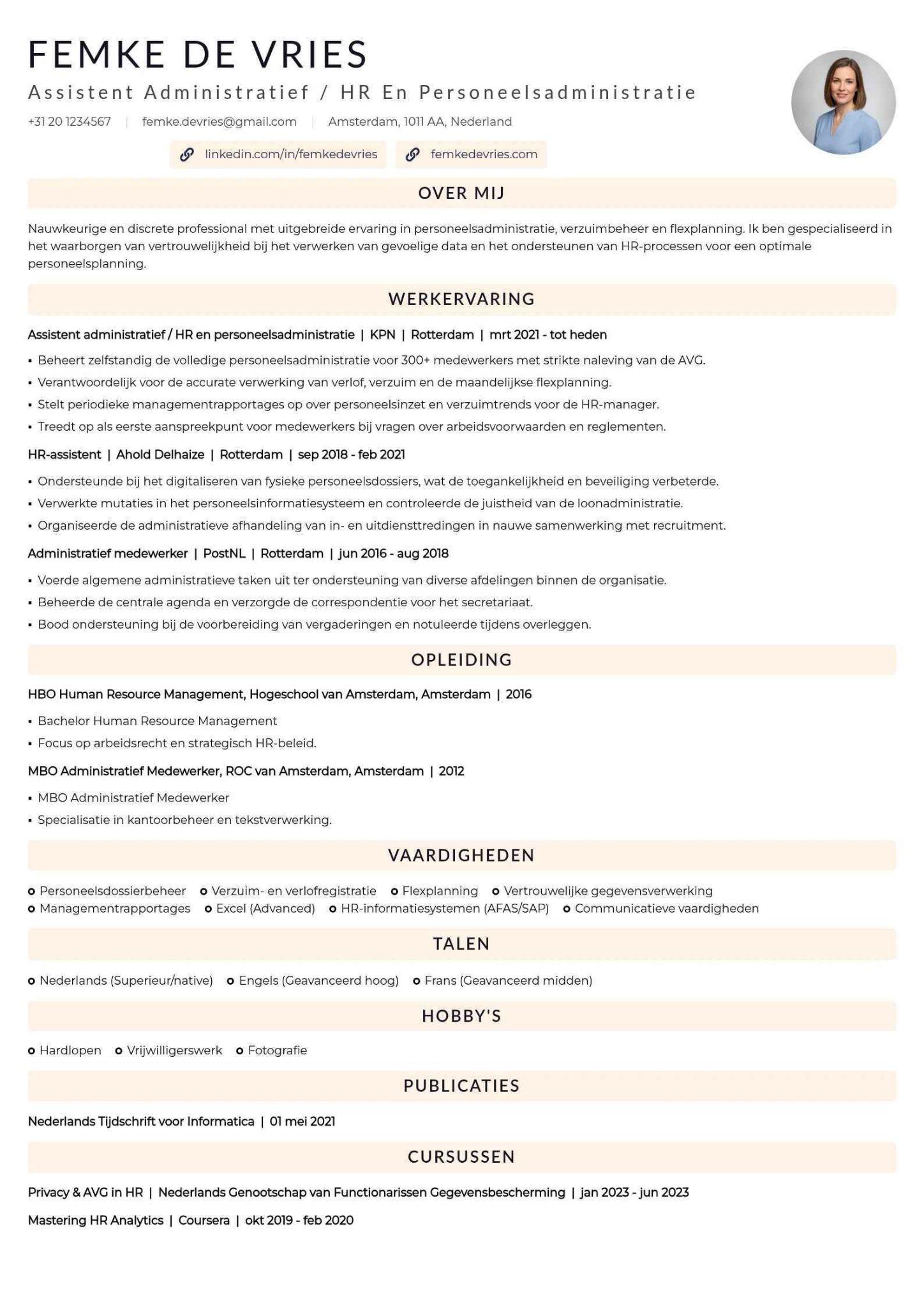 HR- en personeelsadministratie