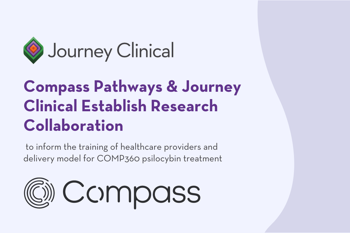 Featured image for an article about the Journey Clinical and Compass Pathways research collaboration