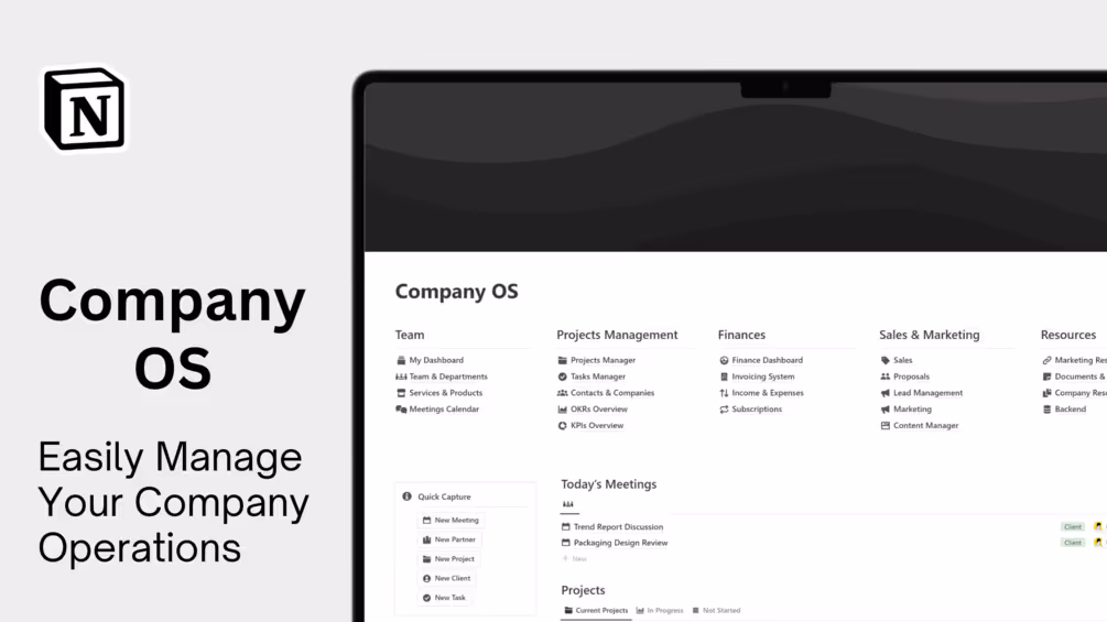 Best Notion Business templates