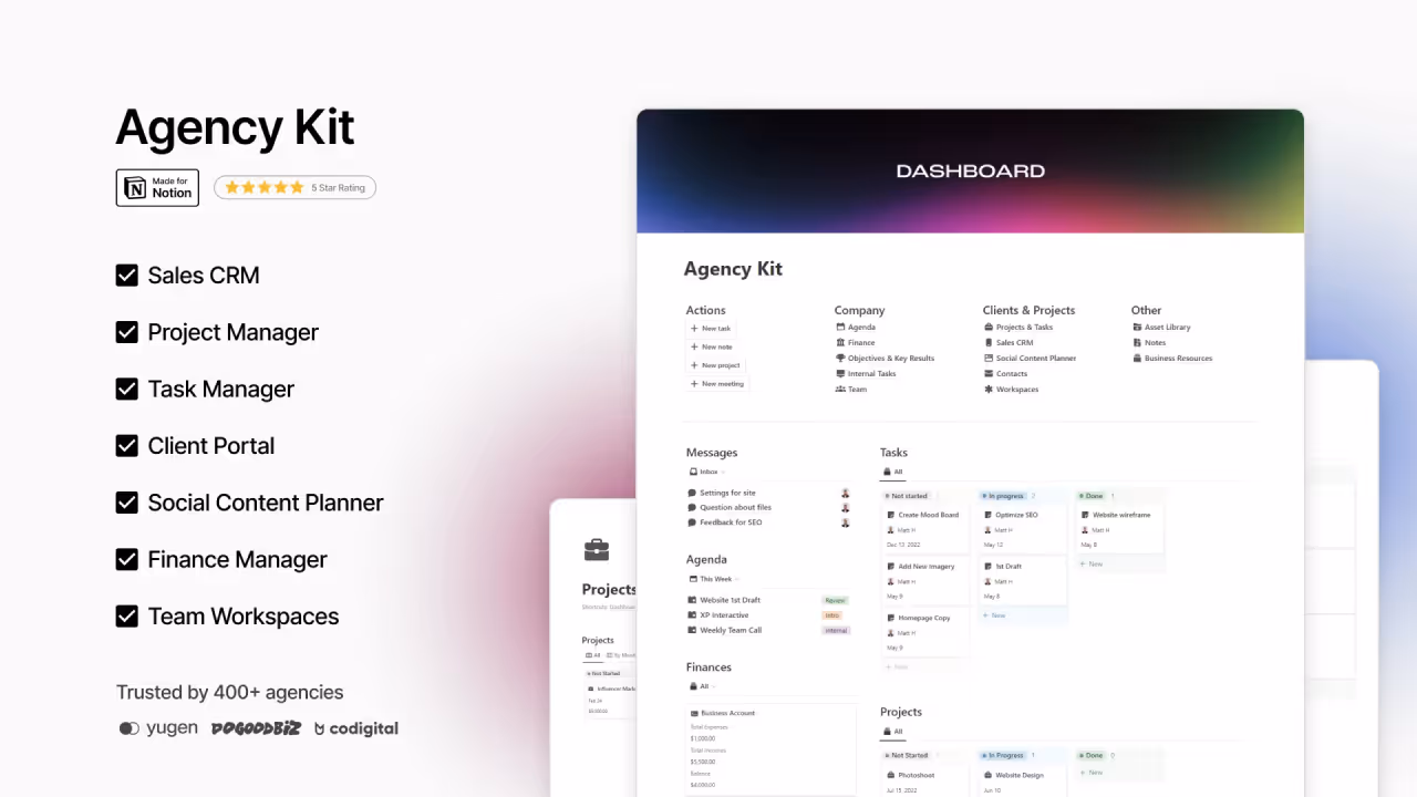 Best Notion Business templates