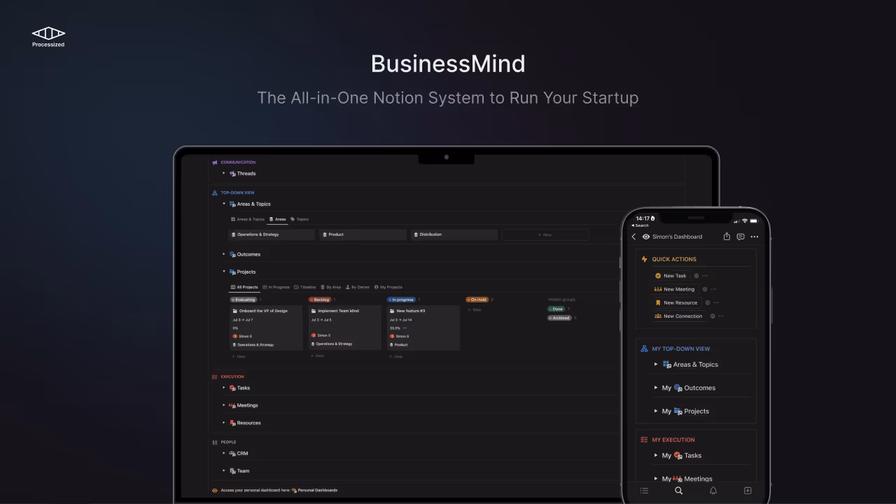 Best Notion templates for Solopreneurs