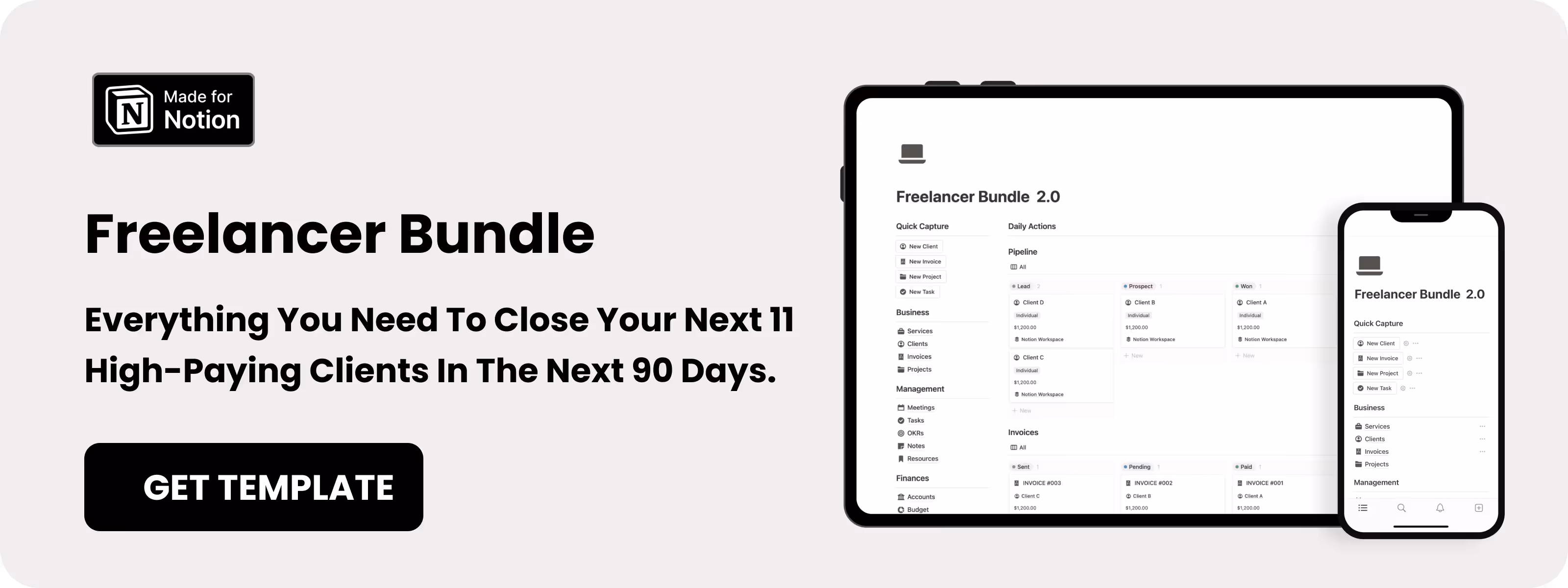 Best Notion Freelance templates