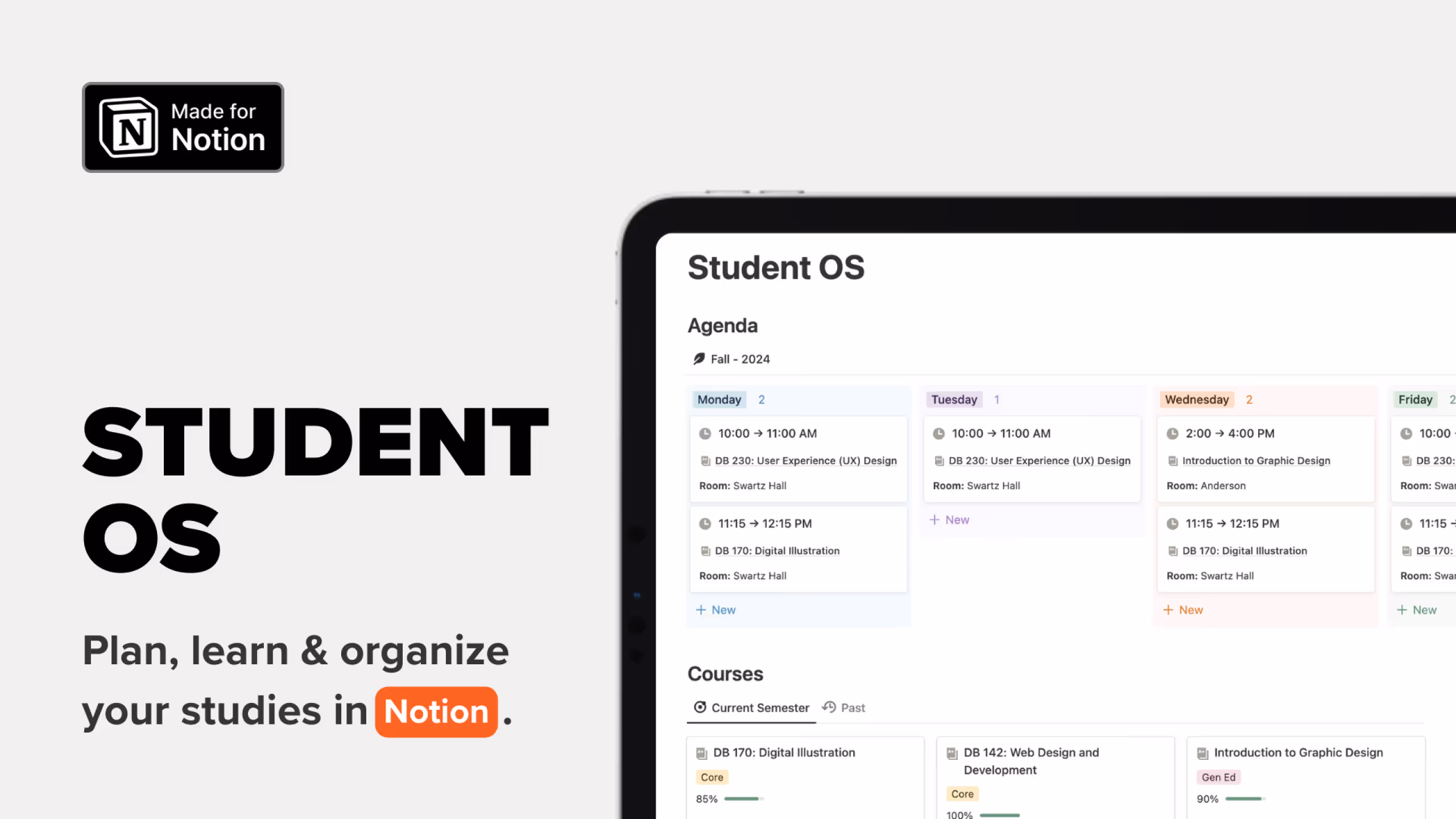 Best Notion student templates