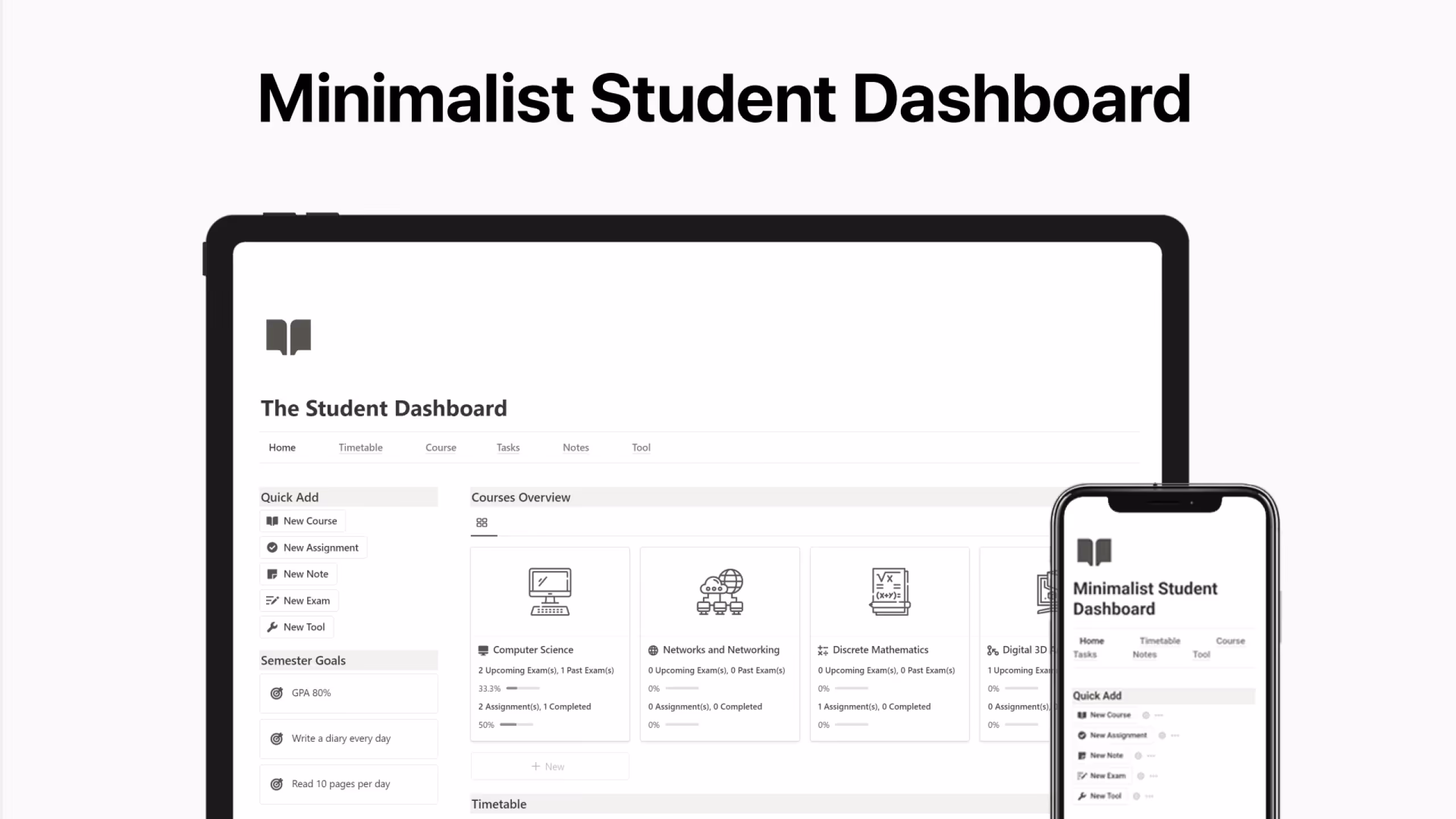 Best Notion student templates
