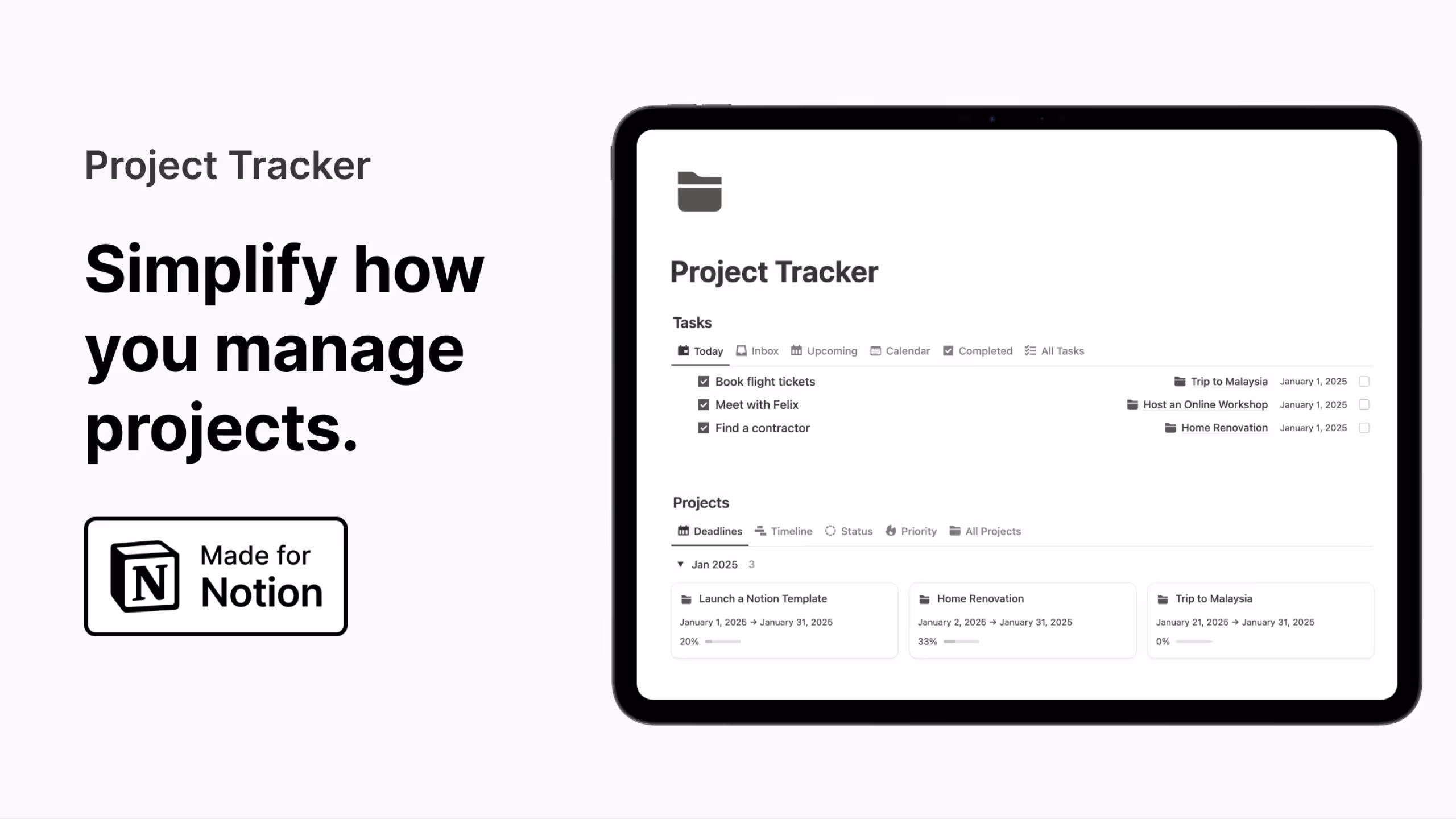  Best Notion Project Management Templates