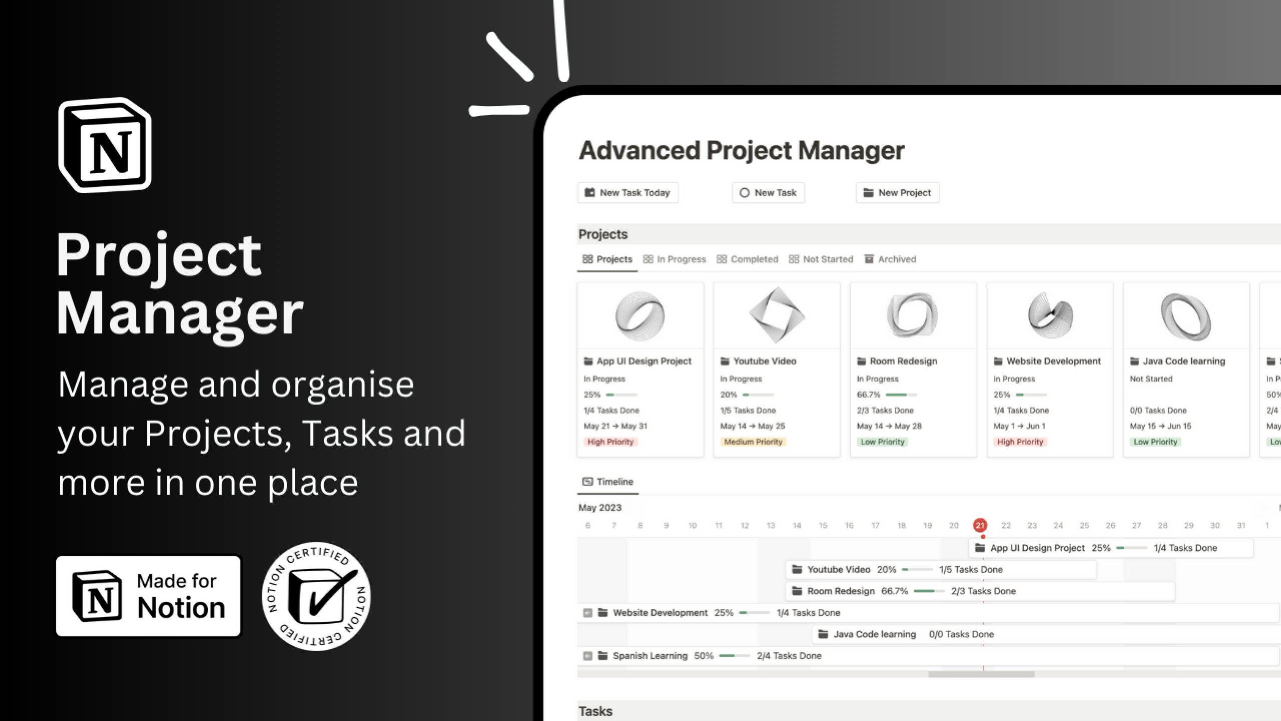 Best Notion Project Management Templates